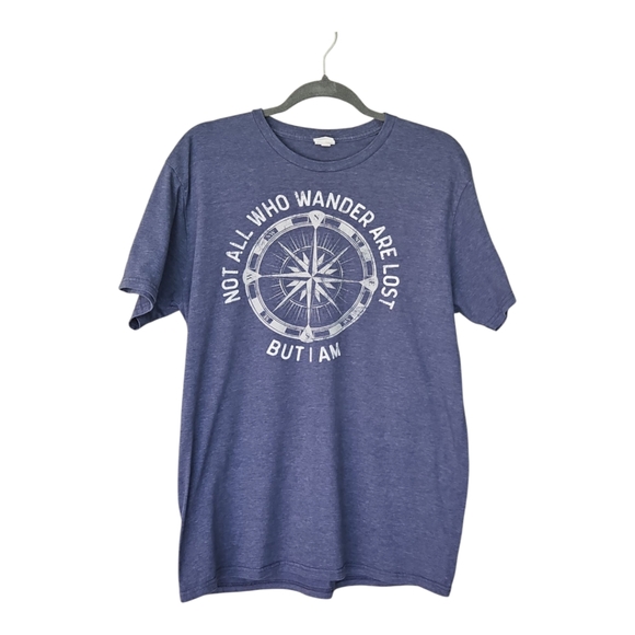 unbranded Other - Mens "Not All Who Wander Are Lost" Tee